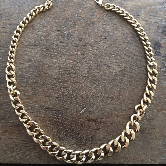 Ralph Lauren Gold Chunky Chain Necklace