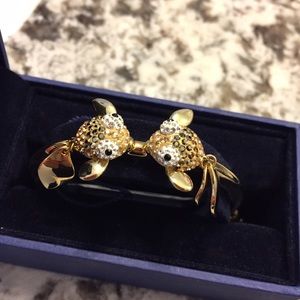 Brand new Swarvoski gold fish bracelet