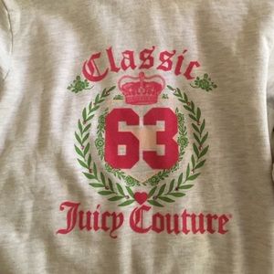 Juicy Couture Classic Fleece Sweatshirt, Size XL
