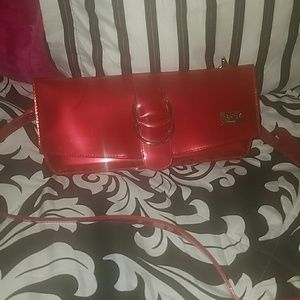 Red beijo shoulder bag