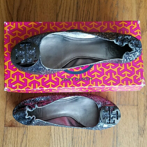 Tory Burch Glitter Flats