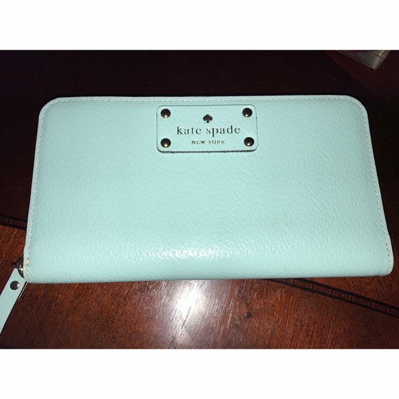 Tiffany Blue Kate Spade ♠️ Zip-Around Wallet
