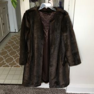 Faux Fur Coat