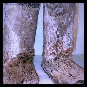 Pottery Barn Teen Faux Fur Booties