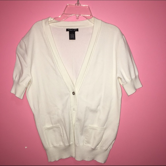 short sleeved cardigan