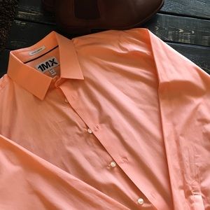 Men's Express 1MX Extra Slim Fit Button Up