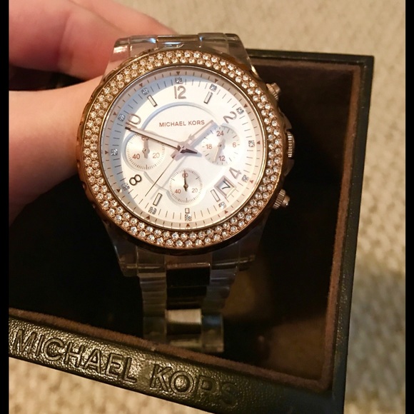 Authentic Michael Kors Madison Rose Gold Watch