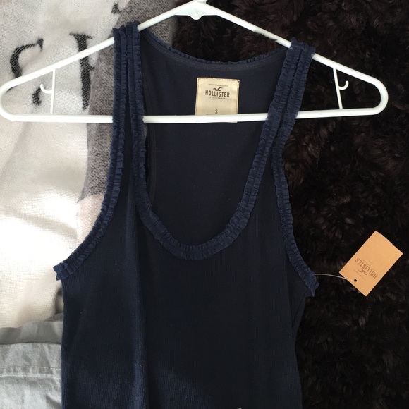 Navy tank top