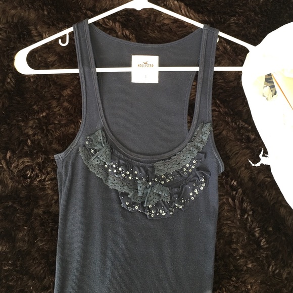 Navy tank top