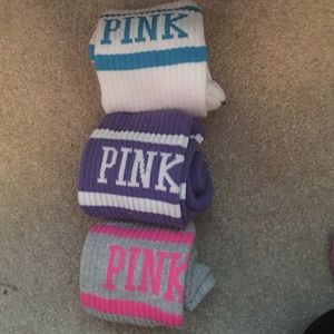 Pink Knee Socks