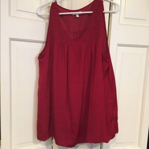Gorgeous deep red tank!