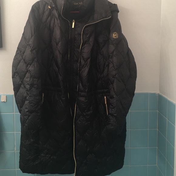Michael kors packable down coat