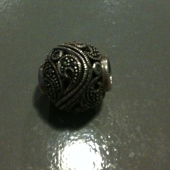 Sterling spacer bead