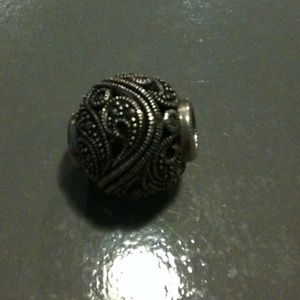 Sterling spacer bead