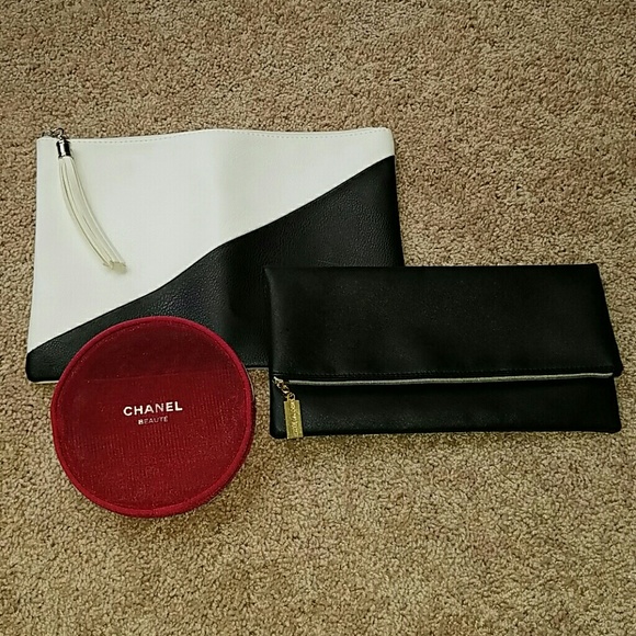 Chanel, Neiman Marcus, Estee Lauder bag bundle