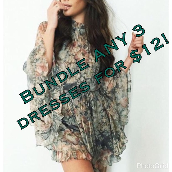 Bundle ANY 3 dresses for just $12!!