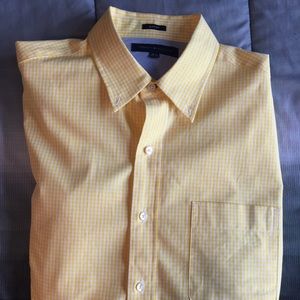 Tommy Hilfiger Yellow Button Up
