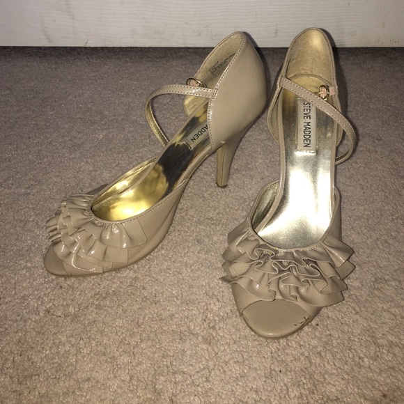 Steve Madden ankle strap heels