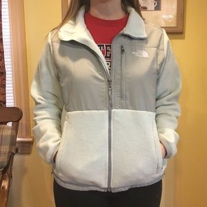 Sea foam green North Face Denali Fleece