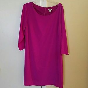 Old Navy Silky Fuschia dress