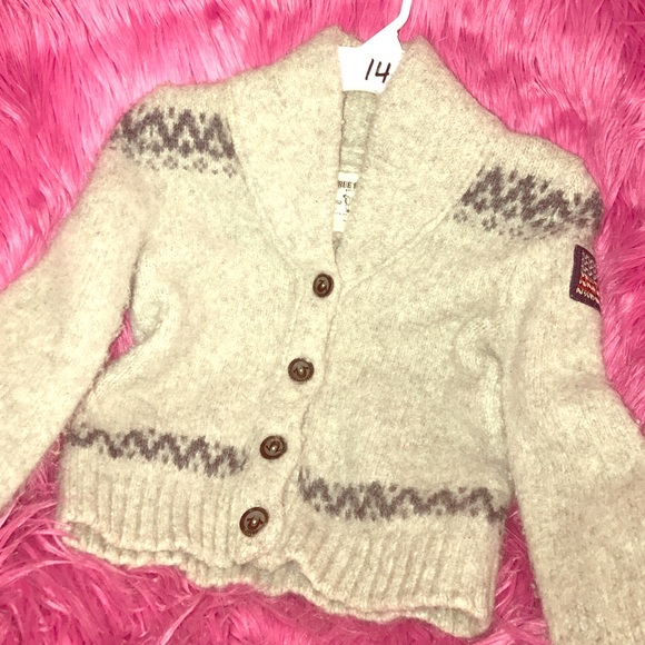 Grey true religion sweater