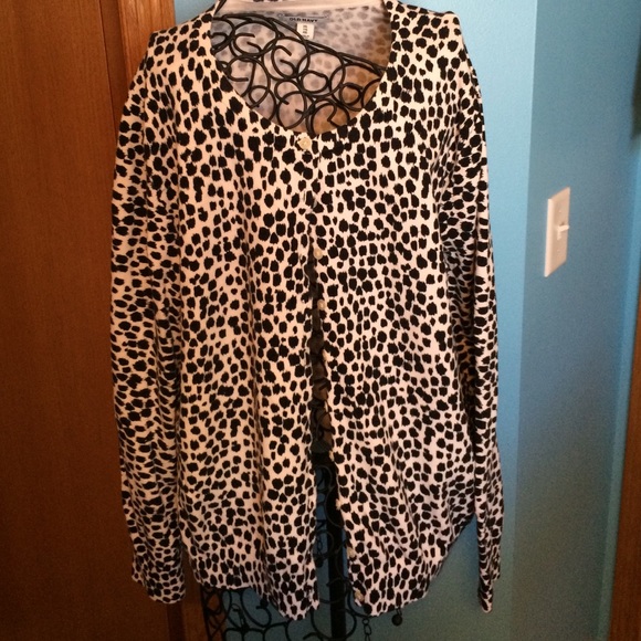 Black and white cardigan size xxl - Picture 1 of 1