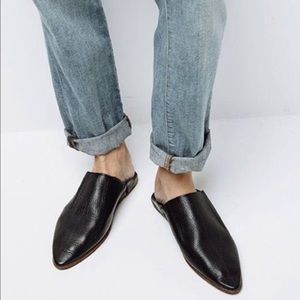 Hand Made Moroccan Leather Babouche Slides Sz. 8