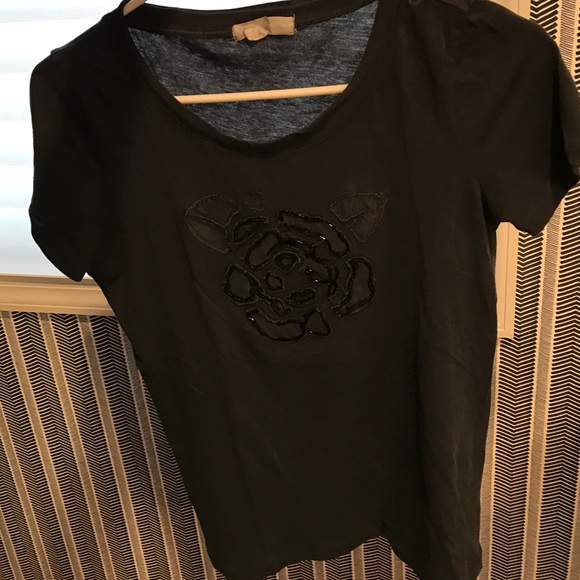 J. Crew embroidered Tee Shirt.
