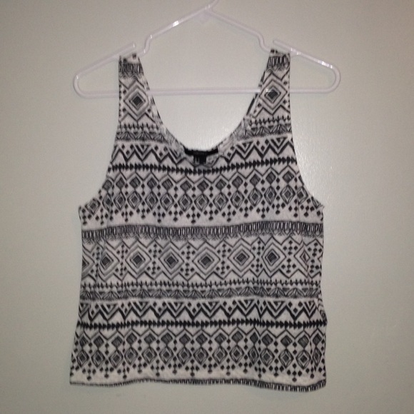 Forever 21 aztec tank top