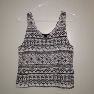 Forever 21 aztec tank top