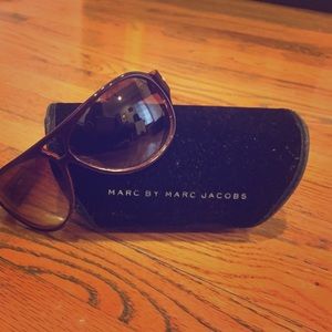 MARC by MARC JACOBS Aviator style sunglasses