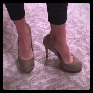 ON HOLD - Suede High Heels