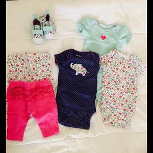 Elephant Love 💕 6 Piece Newborn Set