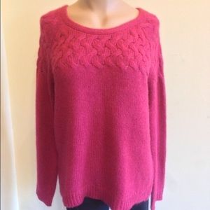 ⭐️Red knit sweater