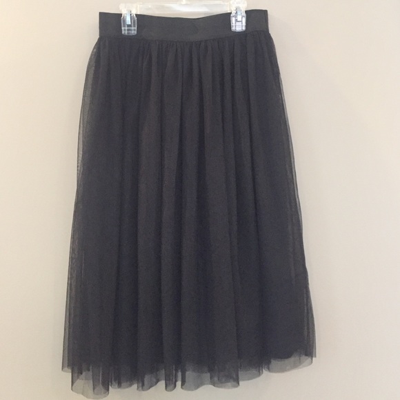 Black tulle skirt!