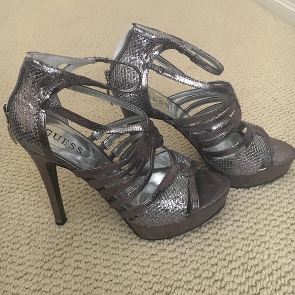 Guess Metallic Heels