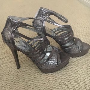 Guess Metallic Heels