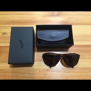 Persol PO0714 Folding Sunglasses, Steve McQueen
