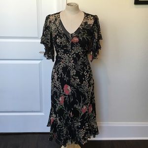 Girls From Savoy Silk Dress, Size 2