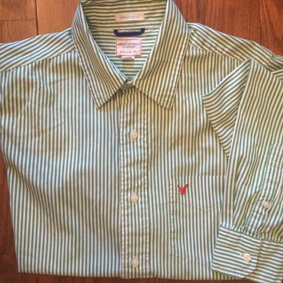 American Eagle l/s button up shirt