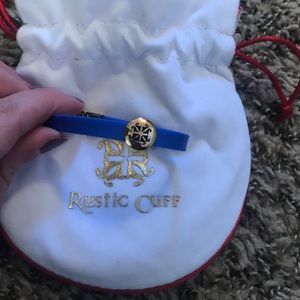 Blue Rustic Cuff Bracelet (brand new)