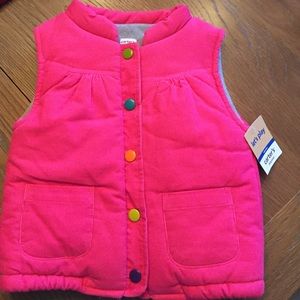 Fleece lined NWT Carter 24m Puffer