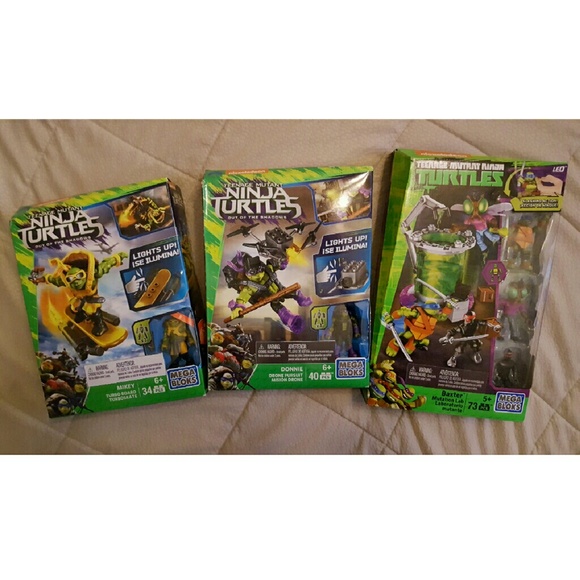 *SOLD* Teenage Mutant Ninja Turtles Mega Bloks