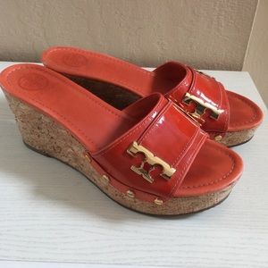 Wedges Tory burch 9.5