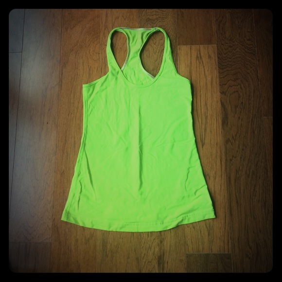 Lululemon cool racer back lime