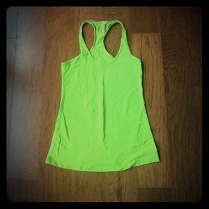 Lululemon cool racer back lime