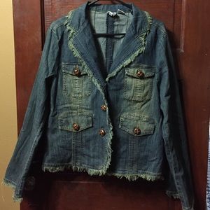 Ivy Jane denim jacket and skirt