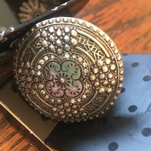 Grace Adele NEW Charms Shield Ring