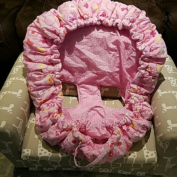 Shopping cart seat cover.