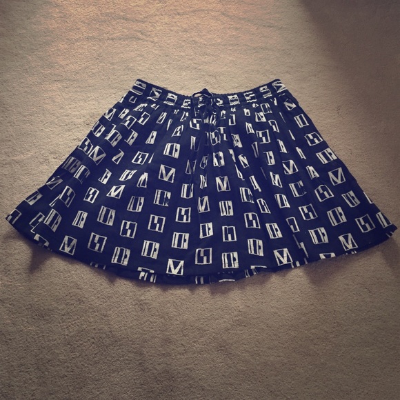 Madewell Dresses & Skirts - Madewell Woodblock Mini skirt